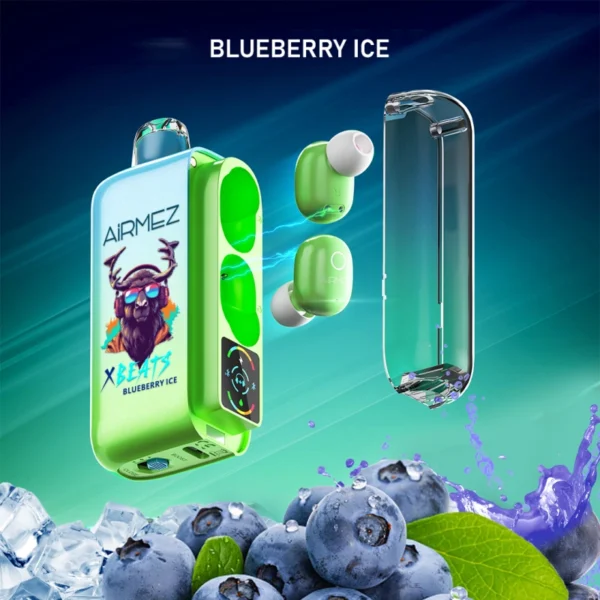 Airmez Vape Xbeats Blueberry Ice - 40000 Puff