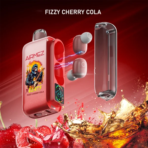 Airmez Xbeats Fizzy Cherry Cola Vape – 40000 Puffs