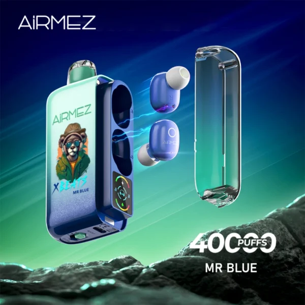 Airmez Xbeats Mr Blue Vape - 40000 Puffs