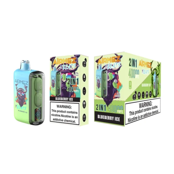 Airmez Vape Xbeats Blueberry Ice - 40000 Puff