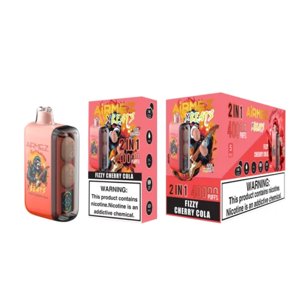 Airmez Xbeats Fizzy Cherry Cola Vape – 40000 Puffs