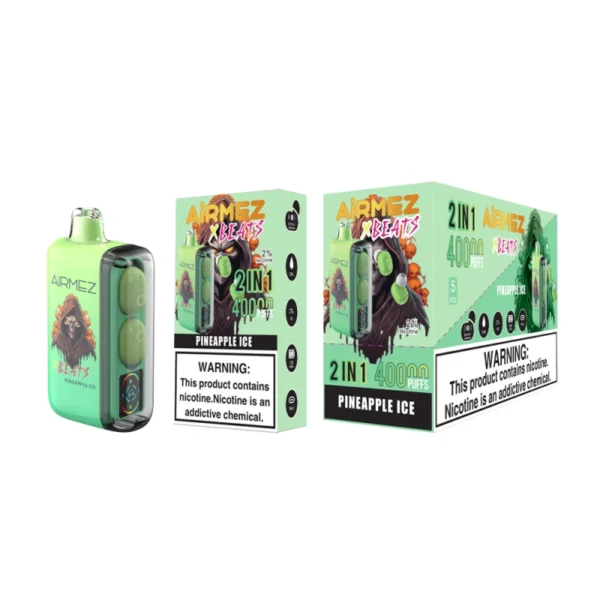 Airmez Xbeats Pineapple Ice - 40000 Puffs