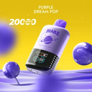 Airmez Grape-Flavored Lollipop - 20000 Puffs