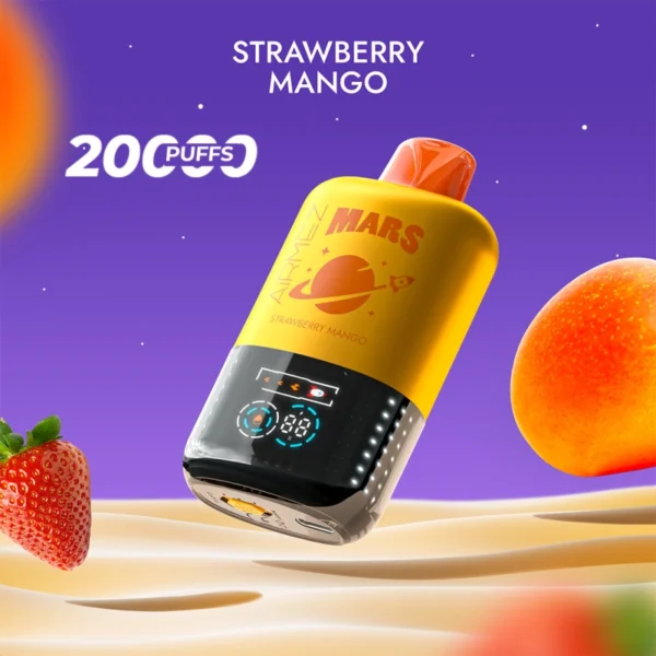 Airmez Mars Strawberry Mango Vape – 20000 Puffs