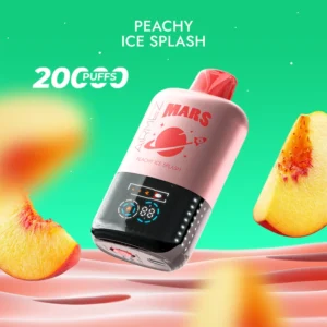 Airmez Vape Mars Peachy Ice Splash - 20000 Puff